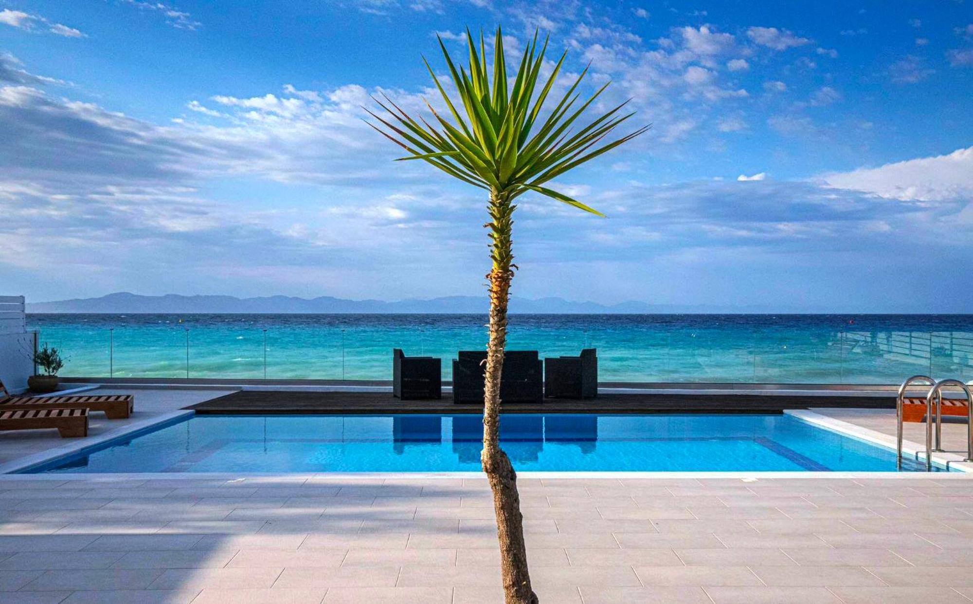 Vaso Beach Front Villa إياليسوس المظهر الخارجي الصورة